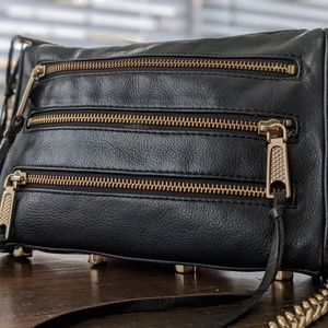 Rebecca Minkoff Five Zip Crossbody Bag